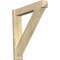 Ekena Millwork Traditional Arts & Crafts Rough Sawn Outlooker, Douglas Fir, 6"W x 32"D x 32"H OUT06X32X32TRA03RDF - alternate 1